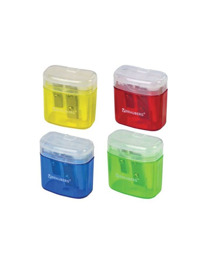 Точилка BRAUBERG Chief с контейнером, пластиковая, прямоугольная, 2 отверстия, с крышкой, ассорти, 226942, (24 шт.)
Точилка BRAUBERG Chief с контейнером, пластиковая, прямоугольная, 2 отверстия, с крышкой, ассорти, 226942, (24 шт.)