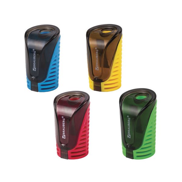 Точилка BRAUBERG Cell с контейнером, пластиковая, овальная, цвет корпуса ассорти, 226944, (24 шт.)
Точилка BRAUBERG Cell с контейнером, пластиковая, овальная, цвет корпуса ассорти, 226944, (24 шт.)