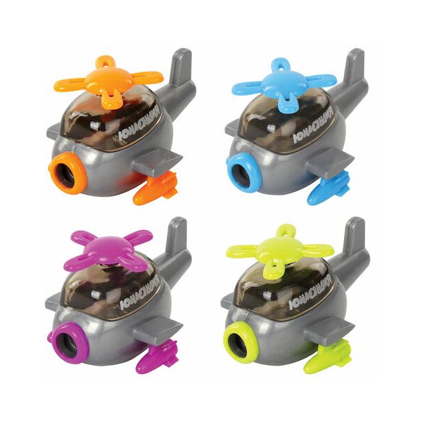 Точилка ЮНЛАНДИЯ Вертолет Юнландика, с контейнером, пластиковая, корпус ассорти (24 шт.)
Точилка ЮНЛАНДИЯ Вертолет Юнландика, с контейнером, пластиковая, корпус ассорти (24 шт.)