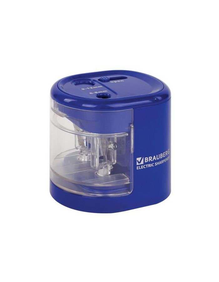 Точилка электрическая BRAUBERG Extra, два отверстия 6-8/9-12мм, питание от 4 батареек АА
Точилка электрическая BRAUBERG Extra, два отверстия 6-8/9-12мм, питание от 4 батареек АА