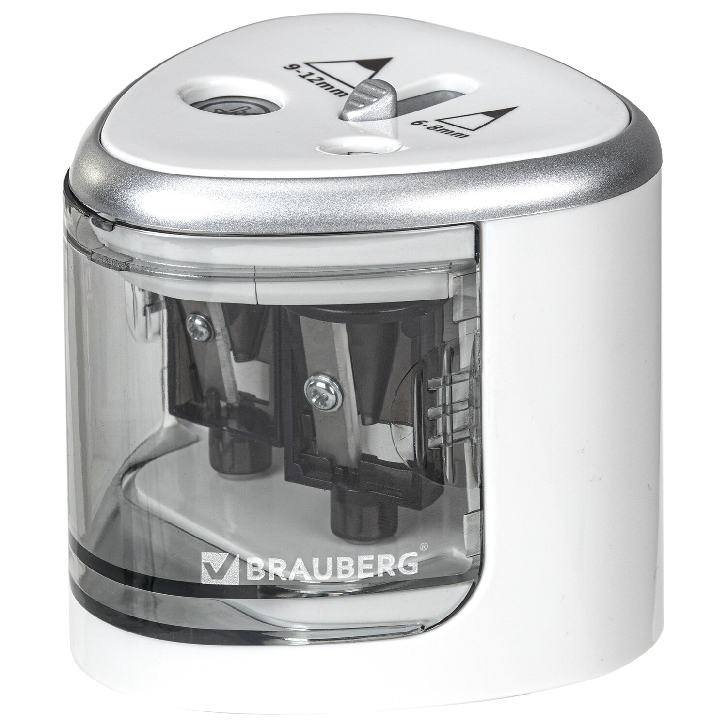 270580, Точилка электрическая BRAUBERG DUAL (для 2 диаметров карандашей!), 4 батарейки АА, белая, 270580
270580, Точилка электрическая BRAUBERG DUAL (для 2 диаметров карандашей!), 4 батарейки АА, белая, 270580