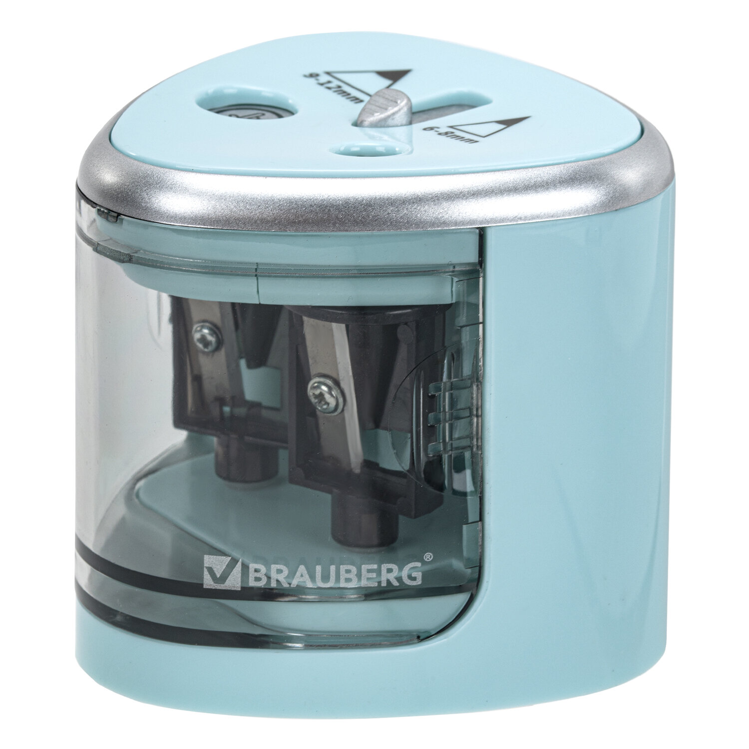 270578, Точилка электрическая BRAUBERG DUAL (для 2 диаметров карандашей!), 4 батарейки АА, голубая, 270578
270578, Точилка электрическая BRAUBERG DUAL (для 2 диаметров карандашей!), 4 батарейки АА, голубая, 270578