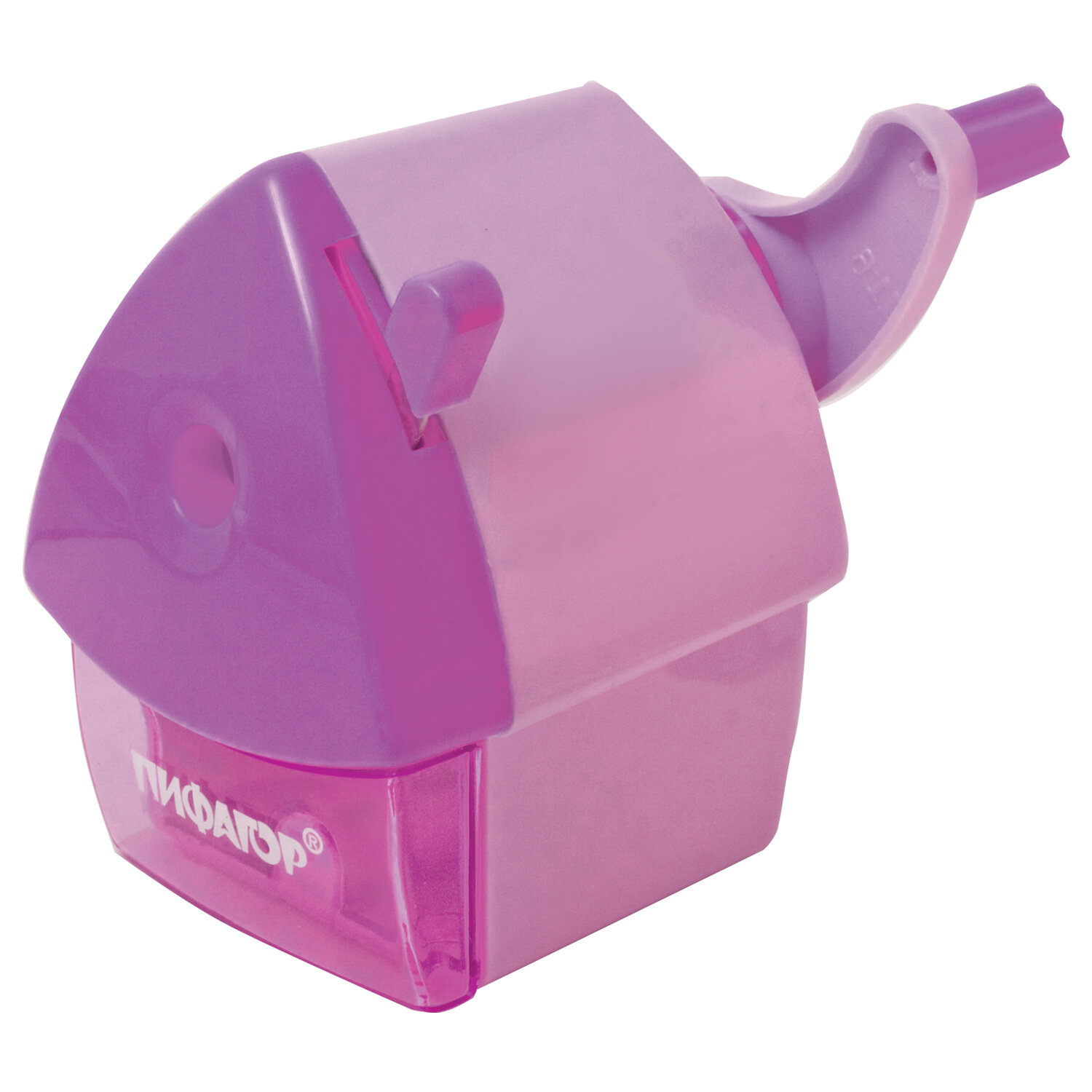 270424, Точилка механическая ПИФАГОР "Домик гнома", металлический механизм, корпус розовый, 270424
270424, Точилка механическая ПИФАГОР "Домик гнома", металлический механизм, корпус розовый, 270424