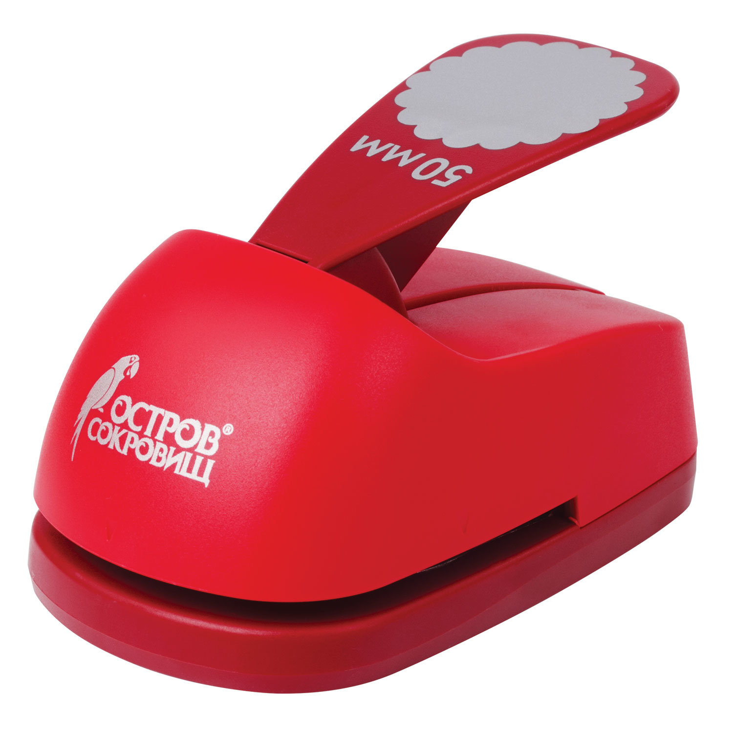 Дырокол фигурный Круг с волнистым краем, диаметр вырезной фигуры 50 мм, ОСТРОВ СОКРОВИЩ, 227170
Дырокол фигурный Круг с волнистым краем, диаметр вырезной фигуры 50 мм, ОСТРОВ СОКРОВИЩ, 227170