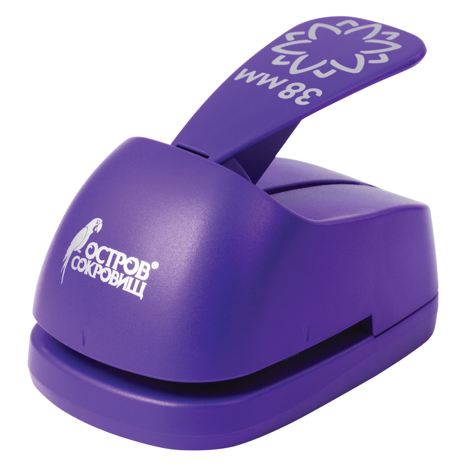 Дырокол фигурный 3D Цветок, диаметр вырезной фигуры 38 мм, ОСТРОВ СОКРОВИЩ, 227178
Дырокол фигурный 3D Цветок, диаметр вырезной фигуры 38 мм, ОСТРОВ СОКРОВИЩ, 227178