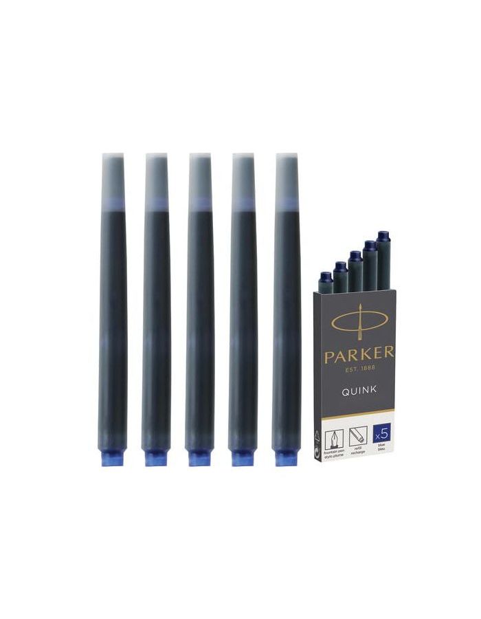 Картридж Parker Quink Z11 (1950384) синие чернила для ручек перьевых (5шт)
Картридж Parker Quink Z11 (1950384) синие чернила для ручек перьевых (5шт)