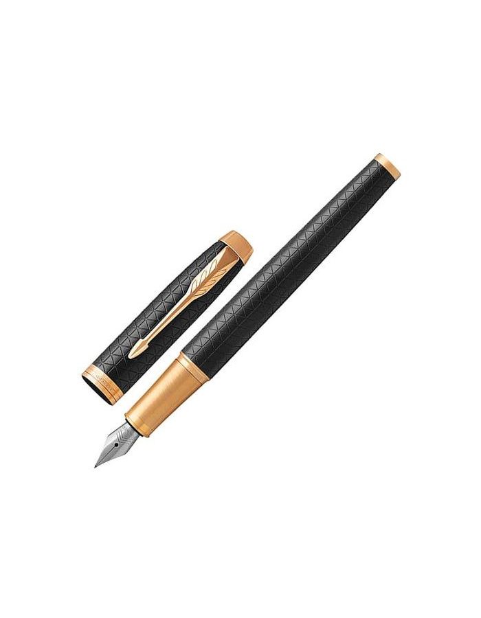Ручка перьевая PARKER IM Premium Black GT, корпус черный матовый с гравировкой, позолоченные детали, синяя, 1931646
Ручка перьевая PARKER IM Premium Black GT, корпус черный матовый с гравировкой, позолоченные детали, синяя, 1931646