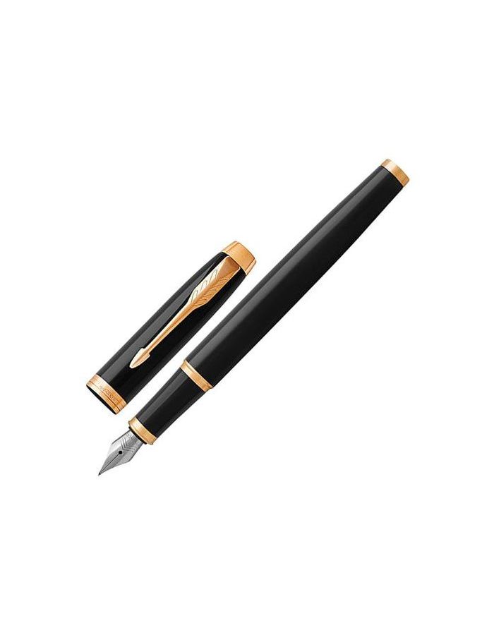 Ручка перьевая PARKER IM Core Black Lacquer GT, корпус черный глянцевый лак, позолоченные детали, синяя, 1931645
Ручка перьевая PARKER IM Core Black Lacquer GT, корпус черный глянцевый лак, позолоченные детали, синяя, 1931645