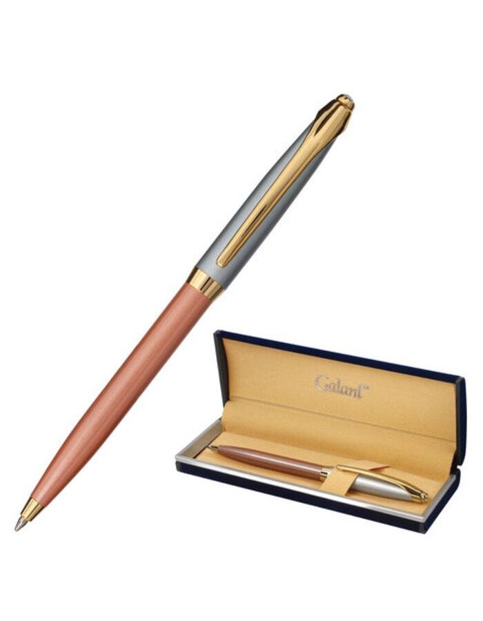 Ручка подарочная шариковая GALANT "DECORO ROSE", корпус хром/розовый, детали золотистые, узел 0,7 мм, синяя, 143505
Ручка подарочная шариковая GALANT "DECORO ROSE", корпус хром/розовый, детали золотистые, узел 0,7 мм, синяя, 143505