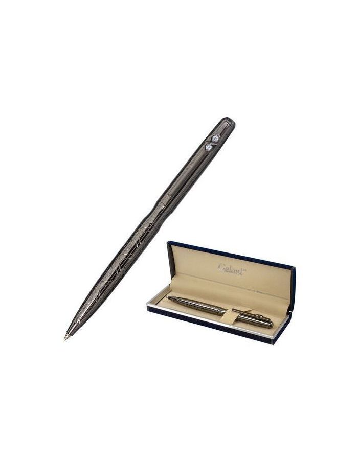 Ручка подарочная шариковая GALANT "NUANCE", корпус оружейный металл, детали оружейный металл, узел 0,7 мм, синяя, 143508
Ручка подарочная шариковая GALANT "NUANCE", корпус оружейный металл, детали оружейный металл, узел 0,7 мм, синяя, 143508