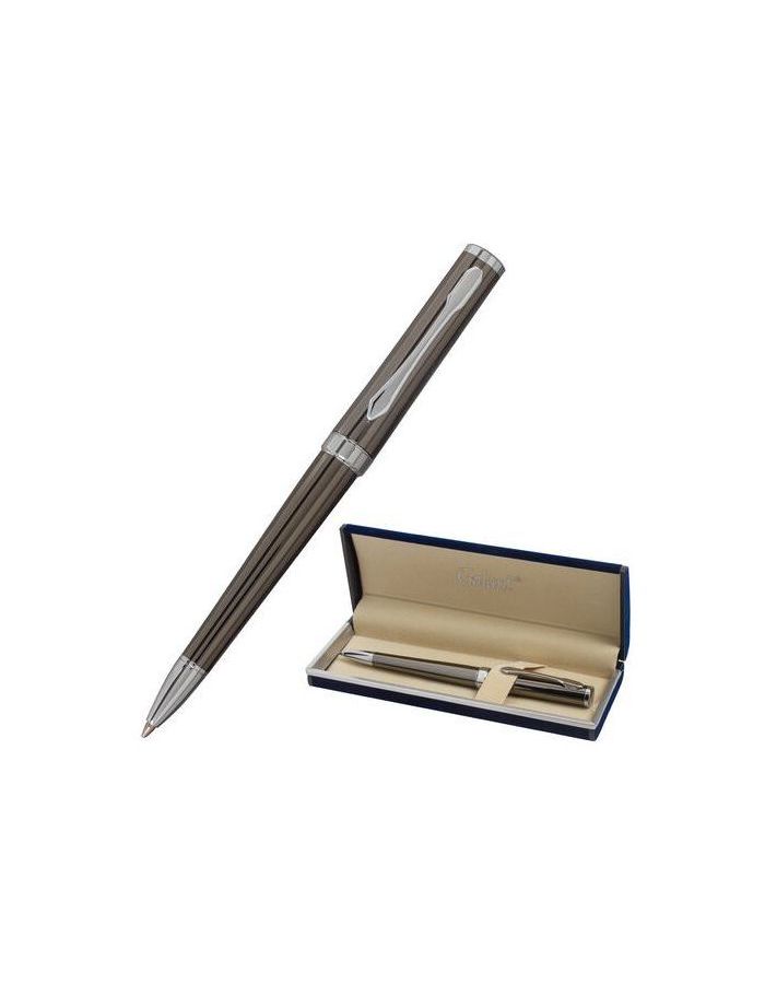 Ручка подарочная шариковая GALANT "PASTOSO", корпус оружейный металл, детали хром, узел 0,7 мм, синяя, 143516
Ручка подарочная шариковая GALANT "PASTOSO", корпус оружейный металл, детали хром, узел 0,7 мм, синяя, 143516