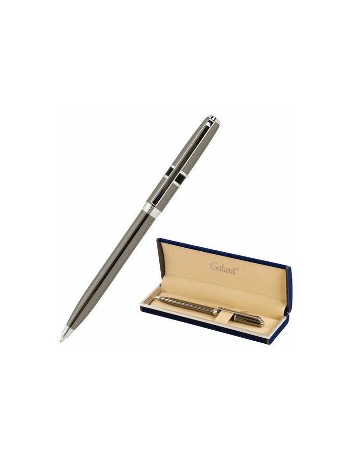 Ручка подарочная шариковая GALANT "SFUMATO", корпус оружейный металл, детали хром, узел 0,7 мм, синяя, 143519
Ручка подарочная шариковая GALANT "SFUMATO", корпус оружейный металл, детали хром, узел 0,7 мм, синяя, 143519