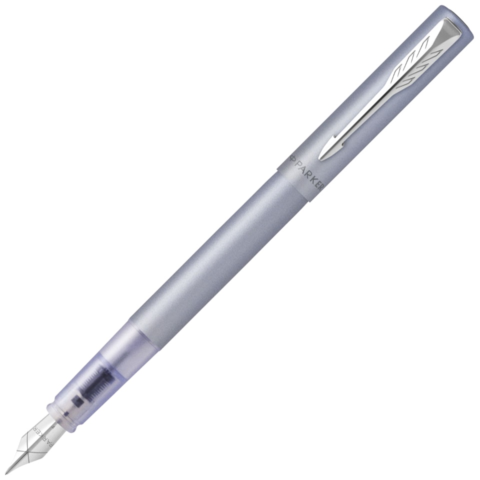 Parker Vector XL F21 - Silver Blue CT, перьевая ручка, F
Parker Vector XL F21 - Silver Blue CT, перьевая ручка, F