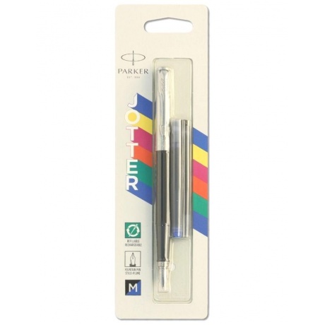 Ручка перьев. Parker Jotter Original F60 (CW2096430) Black CT M сталь нержавеющая блистер
Ручка перьев. Parker Jotter Original F60 (CW2096430) Black CT M сталь нержавеющая блистер