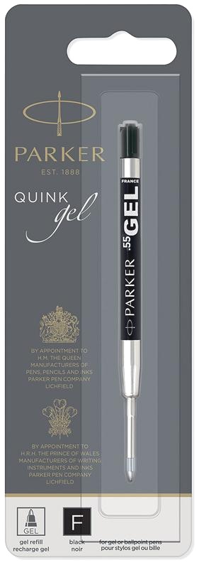 Parker Стержень для гелевой ручки, F черный
Parker Стержень для гелевой ручки, F черный