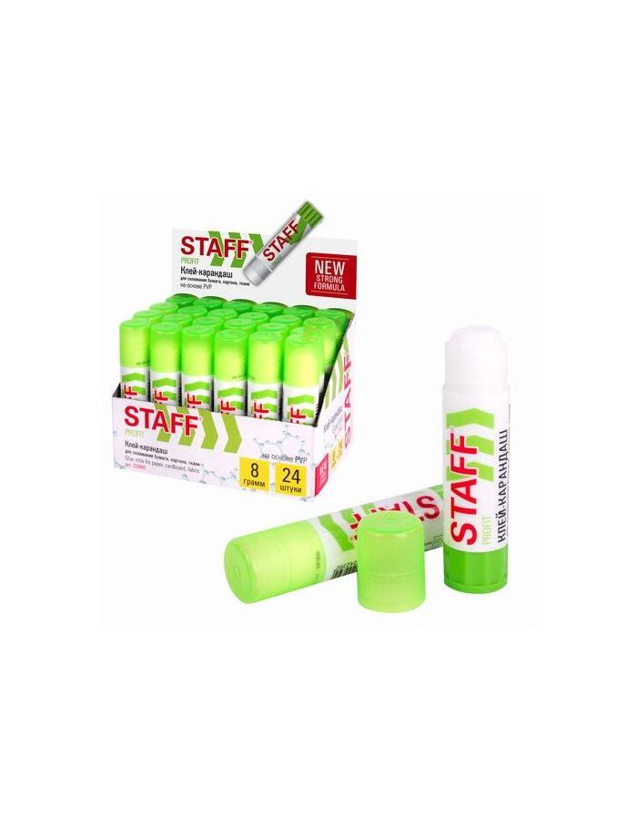 Клей-карандаш УСИЛЕННЫЙ STAFF Profit, 8 г, PVP-основа, 228660 (36 шт.)
Клей-карандаш УСИЛЕННЫЙ STAFF Profit, 8 г, PVP-основа, 228660 (36 шт.)