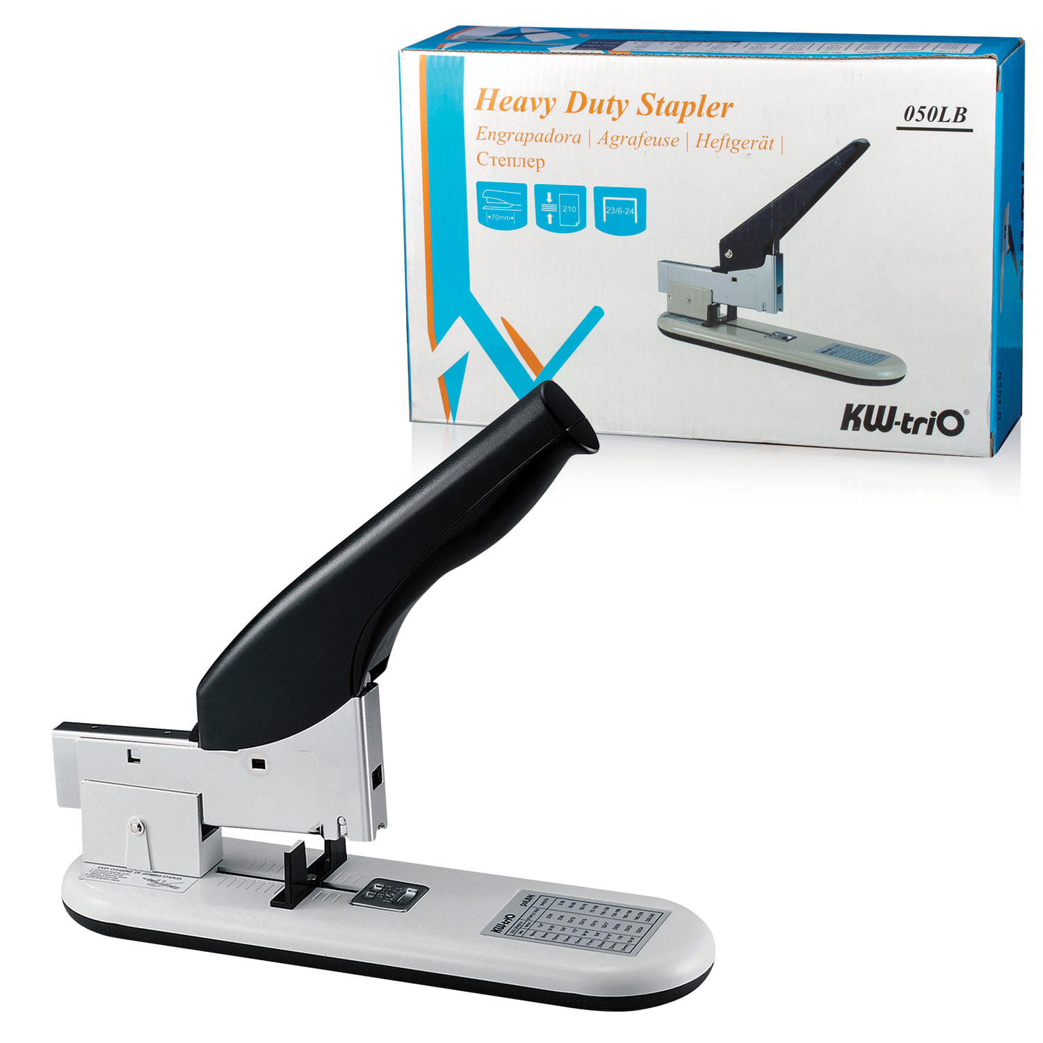 Степлер МОЩНЫЙ №23/6-23/23 KW-trio, до 210 листов, серый/черный, -50-LB
Степлер МОЩНЫЙ №23/6-23/23 KW-trio, до 210 листов, серый/черный, -50-LB