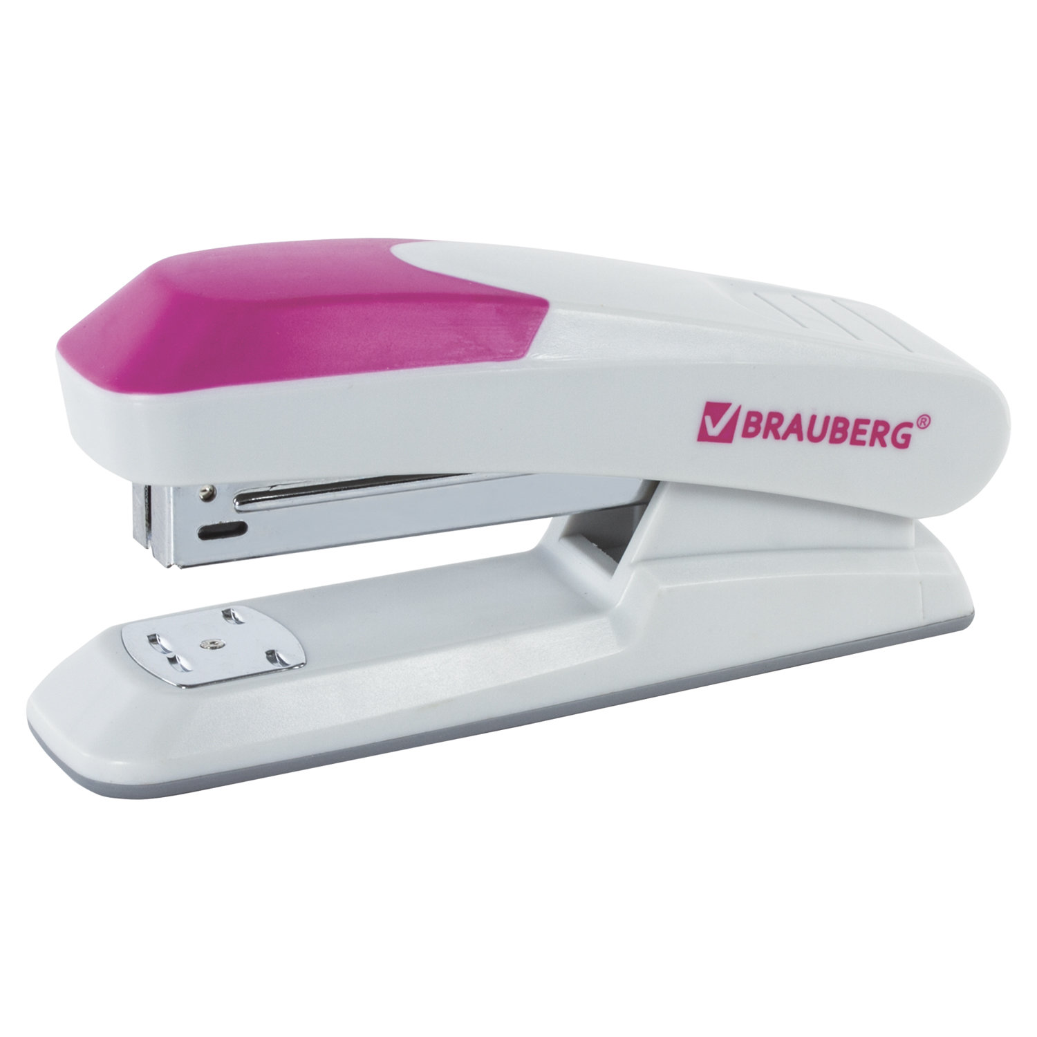 Степлер №24/6, 26/6 BRAUBERG Delta, до 20 листов, с резиновой накладкой, серый, розовая вставка, 222557
Степлер №24/6, 26/6 BRAUBERG Delta, до 20 листов, с резиновой накладкой, серый, розовая вставка, 222557