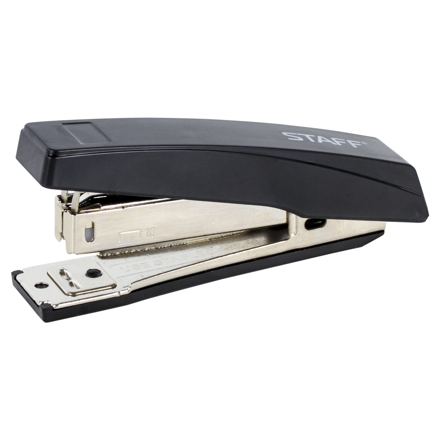 Степлер №10 STAFF, до 10 листов, с антистеплером, черный, 224625, (12 шт.)
Степлер №10 STAFF, до 10 листов, с антистеплером, черный, 224625, (12 шт.)