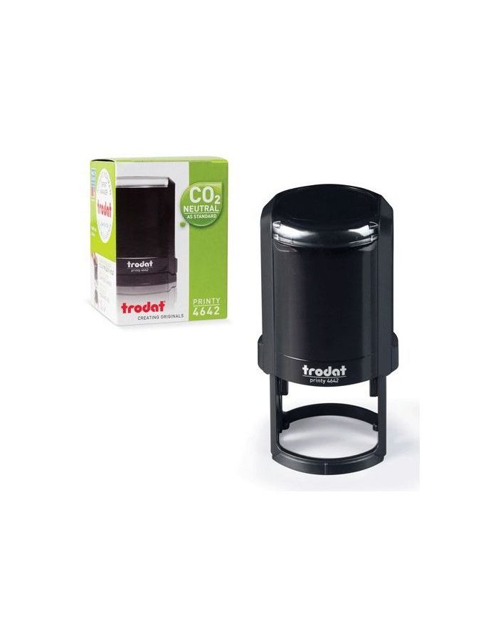 Оснастка для печатей, оттиск D=42 мм, синий, TRODAT 4642 PRINTY 4.0, корпус черный
Оснастка для печатей, оттиск D=42 мм, синий, TRODAT 4642 PRINTY 4.0, корпус черный