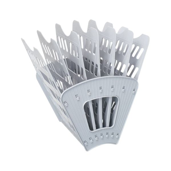 Лоток для бумаг СТАММ, 7-ми секционный, 6 отделений, серый, ЛТ40
Лоток для бумаг СТАММ, 7-ми секционный, 6 отделений, серый, ЛТ40