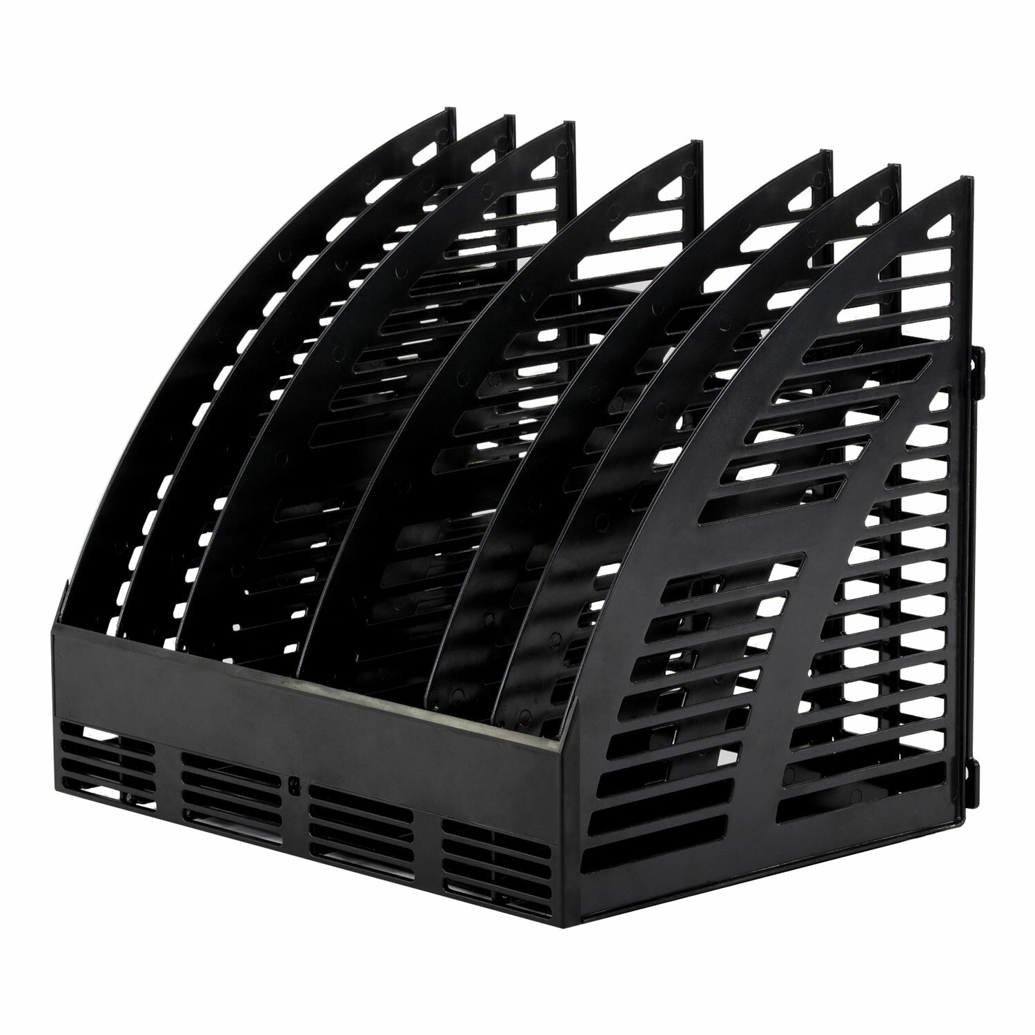 237946, Лоток вертикальный для бумаг STAFF Basic, 245х320х285 мм, 6 отделений, сетчатый сборный, 100
237946, Лоток вертикальный для бумаг STAFF Basic, 245х320х285 мм, 6 отделений, сетчатый сборный, 100