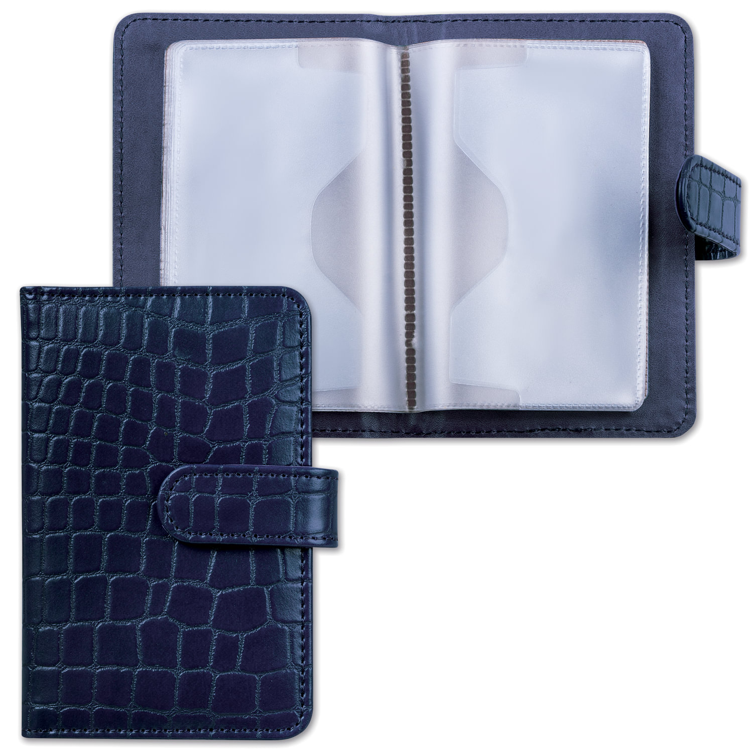 Визитница/кредитница однорядная GALANT Contract, на 24 карты, под кожу крокодила, застежка, синяя, 235398
Визитница/кредитница однорядная GALANT Contract, на 24 карты, под кожу крокодила, застежка, синяя, 235398