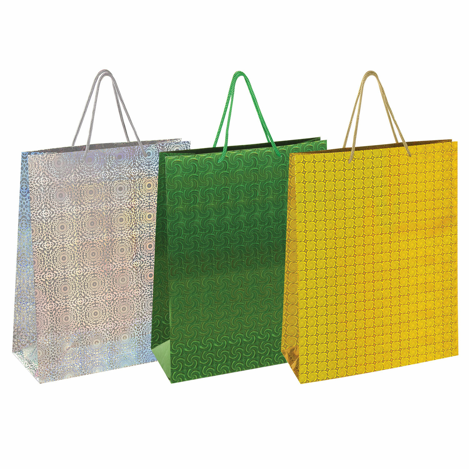 606610, (цена за 12 шт.) Пакет подарочный 33x12,7x44,7 см, ЗОЛОТАЯ СКАЗКА голография, ассорти 3 цвета, 606610
606610, (цена за 12 шт.) Пакет подарочный 33x12,7x44,7 см, ЗОЛОТАЯ СКАЗКА голография, ассорти 3 цвета, 606610