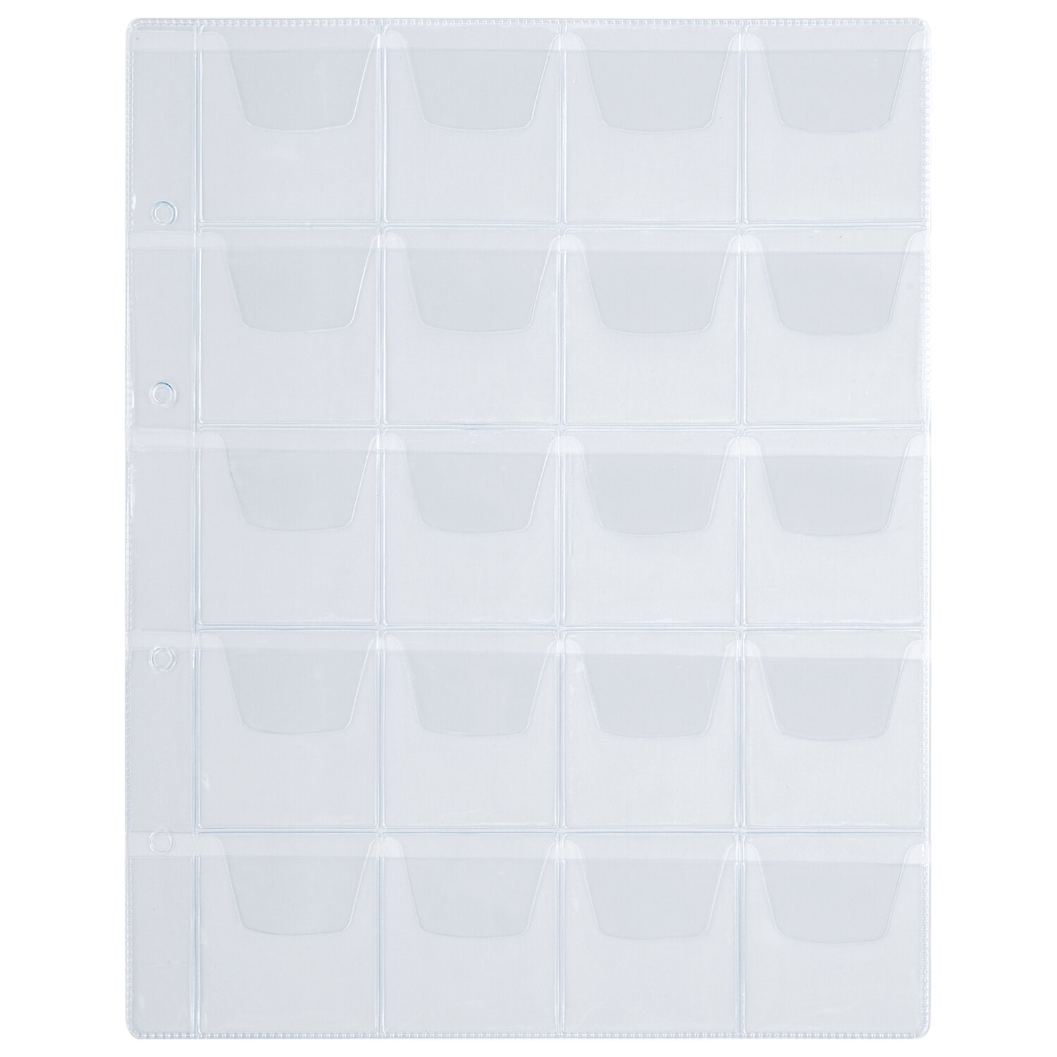 238083, Листы-вкладыши для альбома "OPTIMA" на 20 монет d до 40 мм, КОМПЛЕКТ 10 шт., 200х250 мм, ПВХ, STAFF, 238083
238083, Листы-вкладыши для альбома "OPTIMA" на 20 монет d до 40 мм, КОМПЛЕКТ 10 шт., 200х250 мм, ПВХ, STAFF, 238083