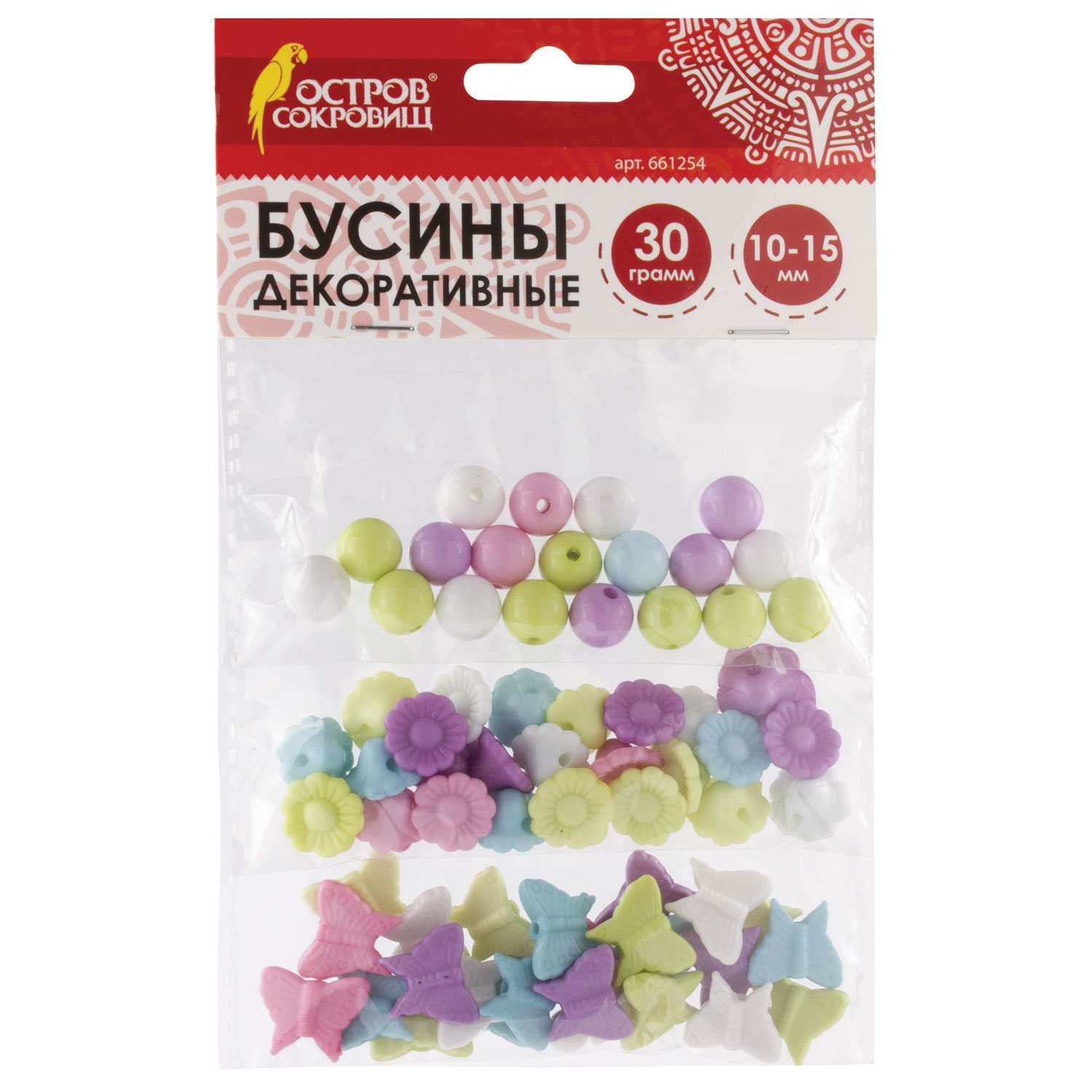 Бусины для творчества Микс №2, 10-15 мм, 30 грамм, 6 цветов, пастель, ОСТРОВ СОКРОВИЩ, 661254, (6 шт.)
Бусины для творчества Микс №2, 10-15 мм, 30 грамм, 6 цветов, пастель, ОСТРОВ СОКРОВИЩ, 661254, (6 шт.)