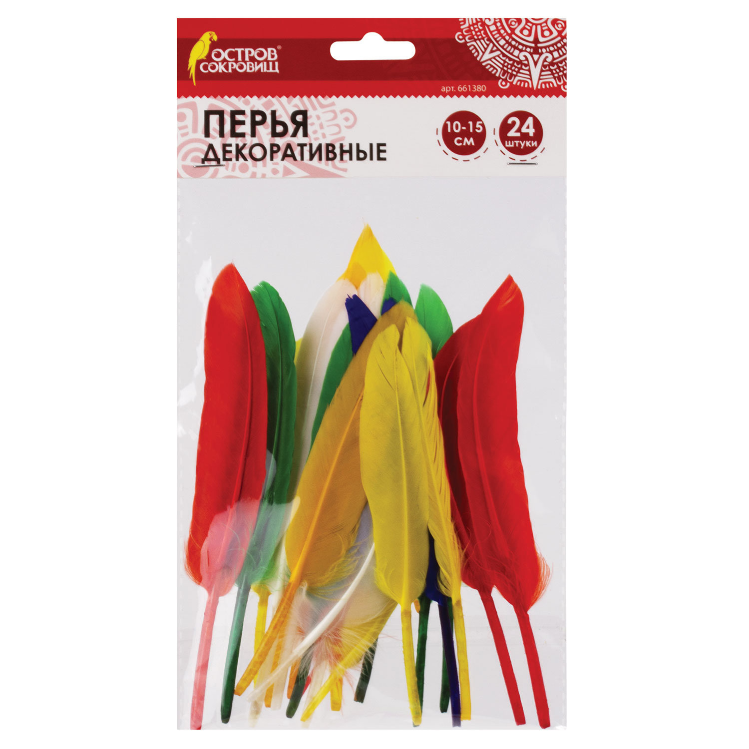 Перья декоративные прямые, 10-15 см, 24 шт., 6 цветов, яркие, ассорти, ОСТРОВ СОКРОВИЩ, 661380, (6 шт.)
Перья декоративные прямые, 10-15 см, 24 шт., 6 цветов, яркие, ассорти, ОСТРОВ СОКРОВИЩ, 661380, (6 шт.)