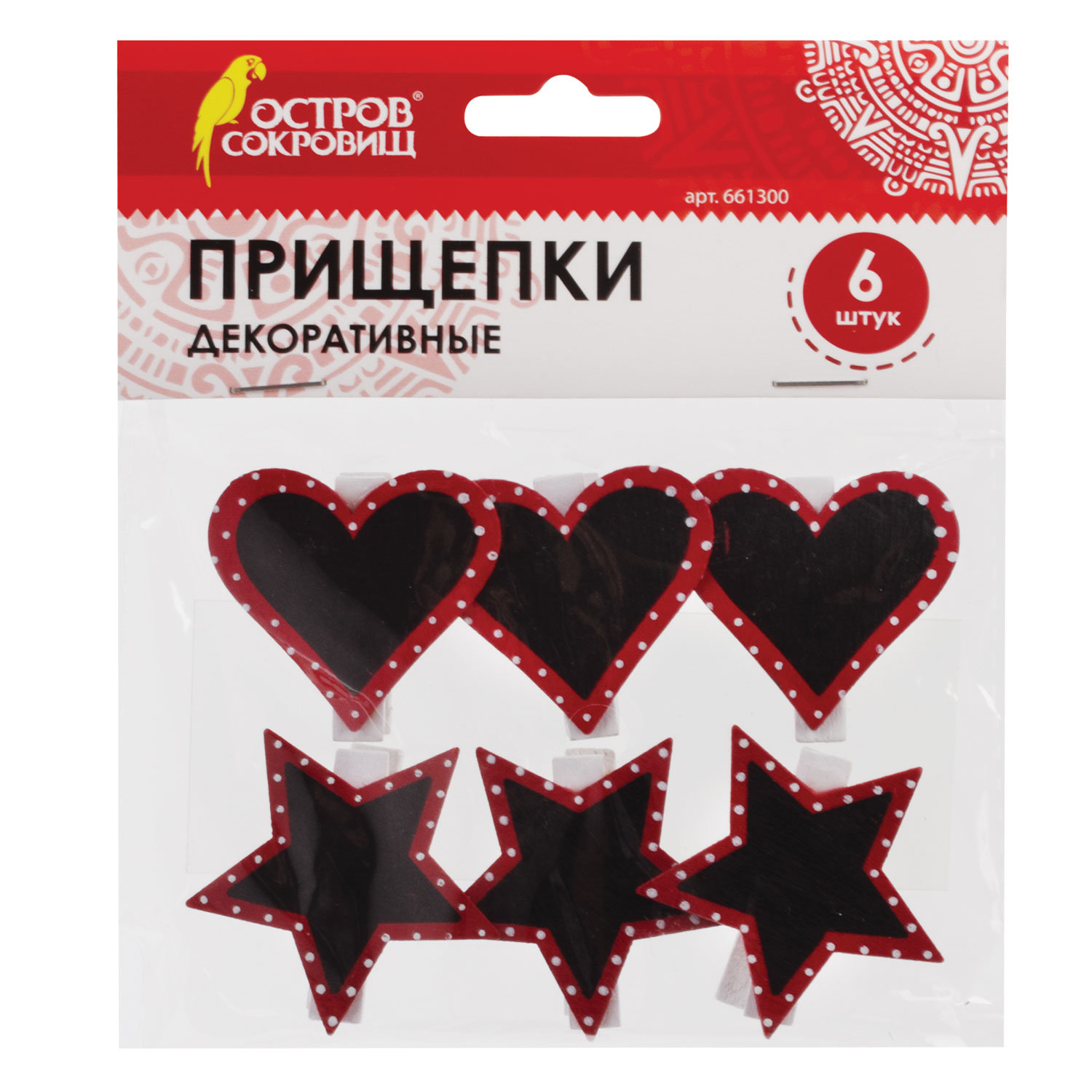 Прищепки декоративные Дощечки для рисования мелом, 6 штук, ассорти, ОСТРОВ СОКРОВИЩ, 661300
Прищепки декоративные Дощечки для рисования мелом, 6 штук, ассорти, ОСТРОВ СОКРОВИЩ, 661300