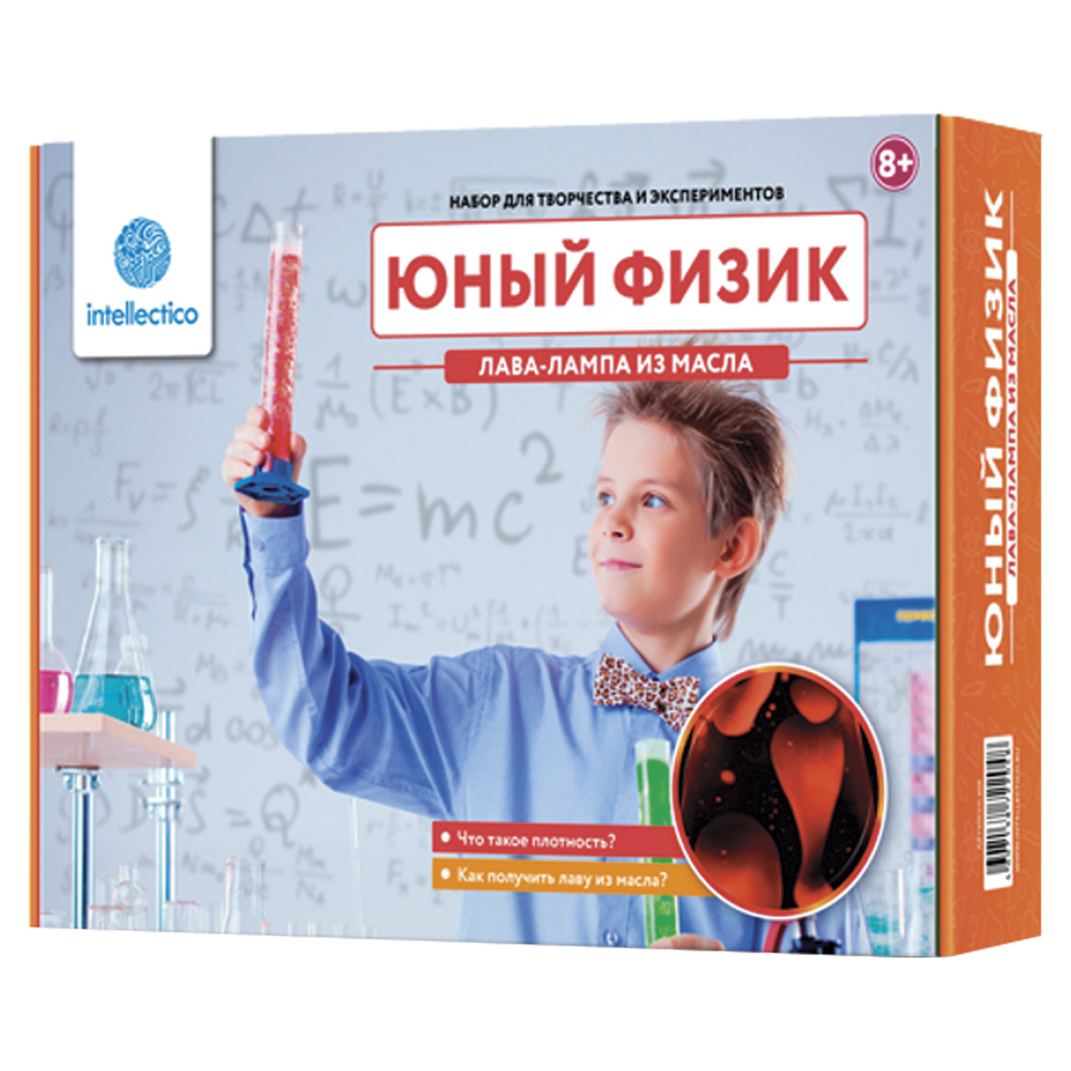 Набор для экспериментов Юный физик. Лава-лампа из масла, INTELLECTICO, 204
Набор для экспериментов Юный физик. Лава-лампа из масла, INTELLECTICO, 204