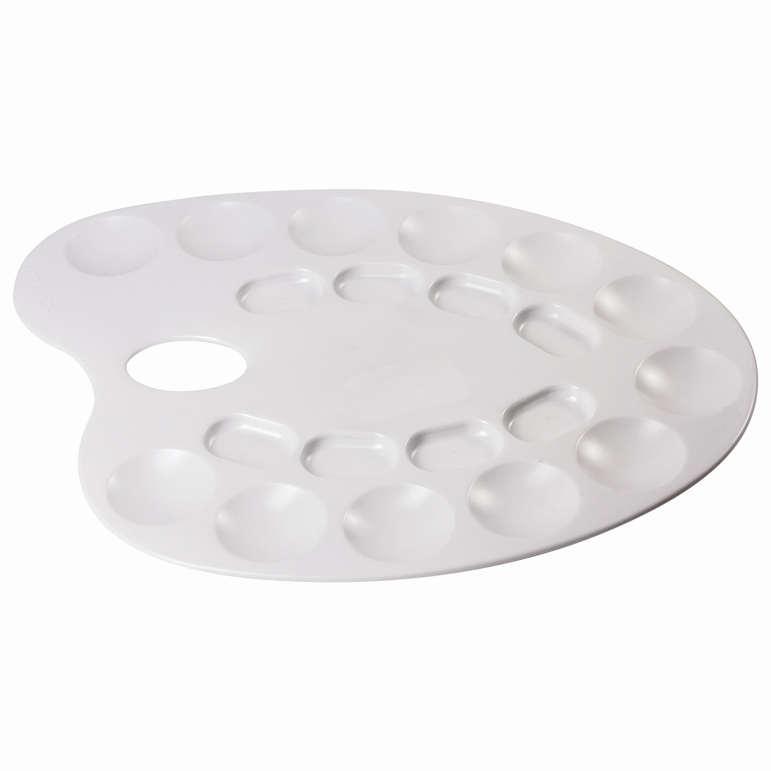 Палитра для рисования ПИФАГОР белая, пластиковая, овальная, 20 ячеек, (8 шт.)
Палитра для рисования ПИФАГОР белая, пластиковая, овальная, 20 ячеек, (8 шт.)