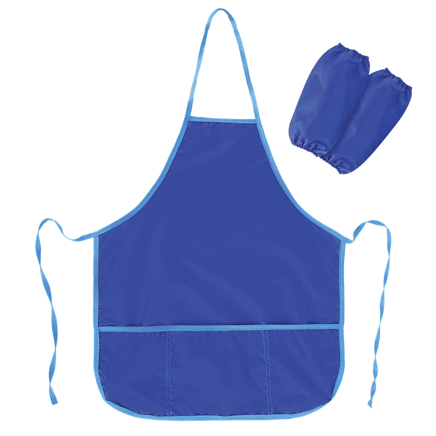 Фартук с нарукавниками для труда и занятий творчеством BRAUBERG, 44х55 см, синий, 228361
Фартук с нарукавниками для труда и занятий творчеством BRAUBERG, 44х55 см, синий, 228361