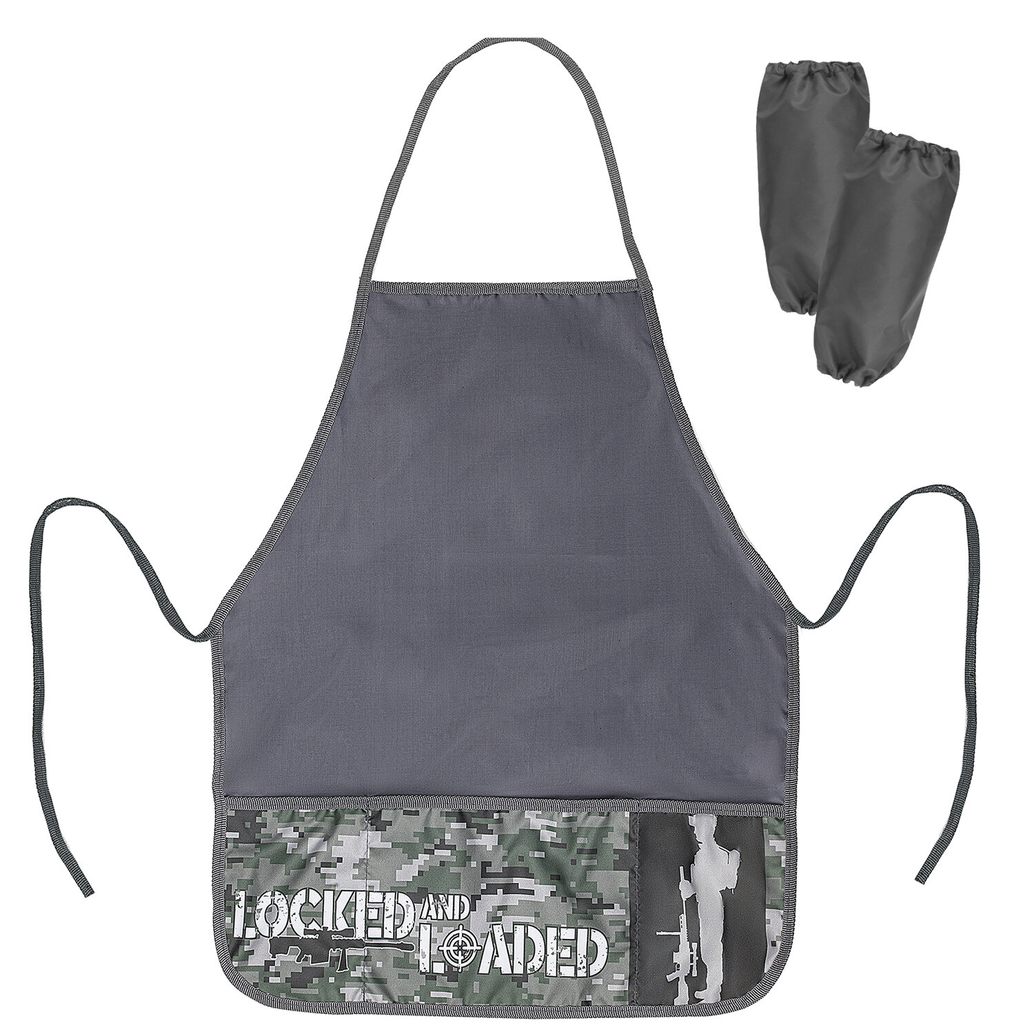 270394, Фартук с нарукавниками BRAUBERG, 45x54 см, 3 кармана, "Army", 270394
270394, Фартук с нарукавниками BRAUBERG, 45x54 см, 3 кармана, "Army", 270394