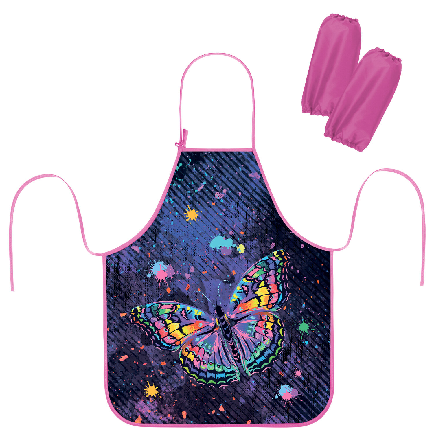 271041, Фартук с нарукавниками ЮНЛАНДИЯ, 45х54 см, "Colorful butterfly", 271041
271041, Фартук с нарукавниками ЮНЛАНДИЯ, 45х54 см, "Colorful butterfly", 271041