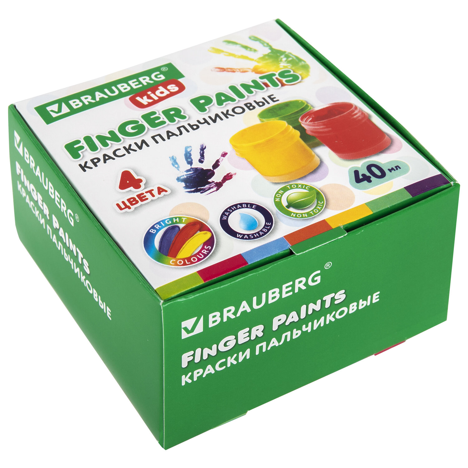 192278, Краски пальчиковые для малышей от 1 года, 4 цвета по 40 мл, BRAUBERG KIDS, 192278
192278, Краски пальчиковые для малышей от 1 года, 4 цвета по 40 мл, BRAUBERG KIDS, 192278