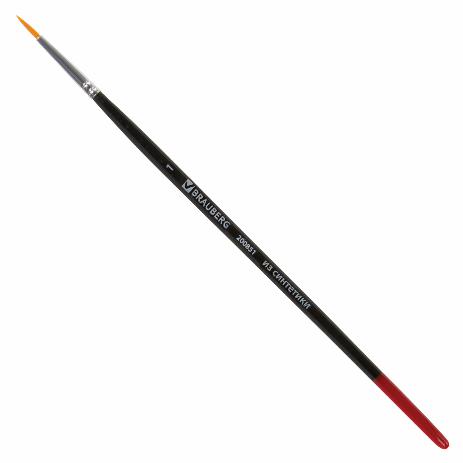 200851, (цена за 30 шт.) Кисть BRAUBERG синтетика, круглая, №1, 200851
200851, (цена за 30 шт.) Кисть BRAUBERG синтетика, круглая, №1, 200851