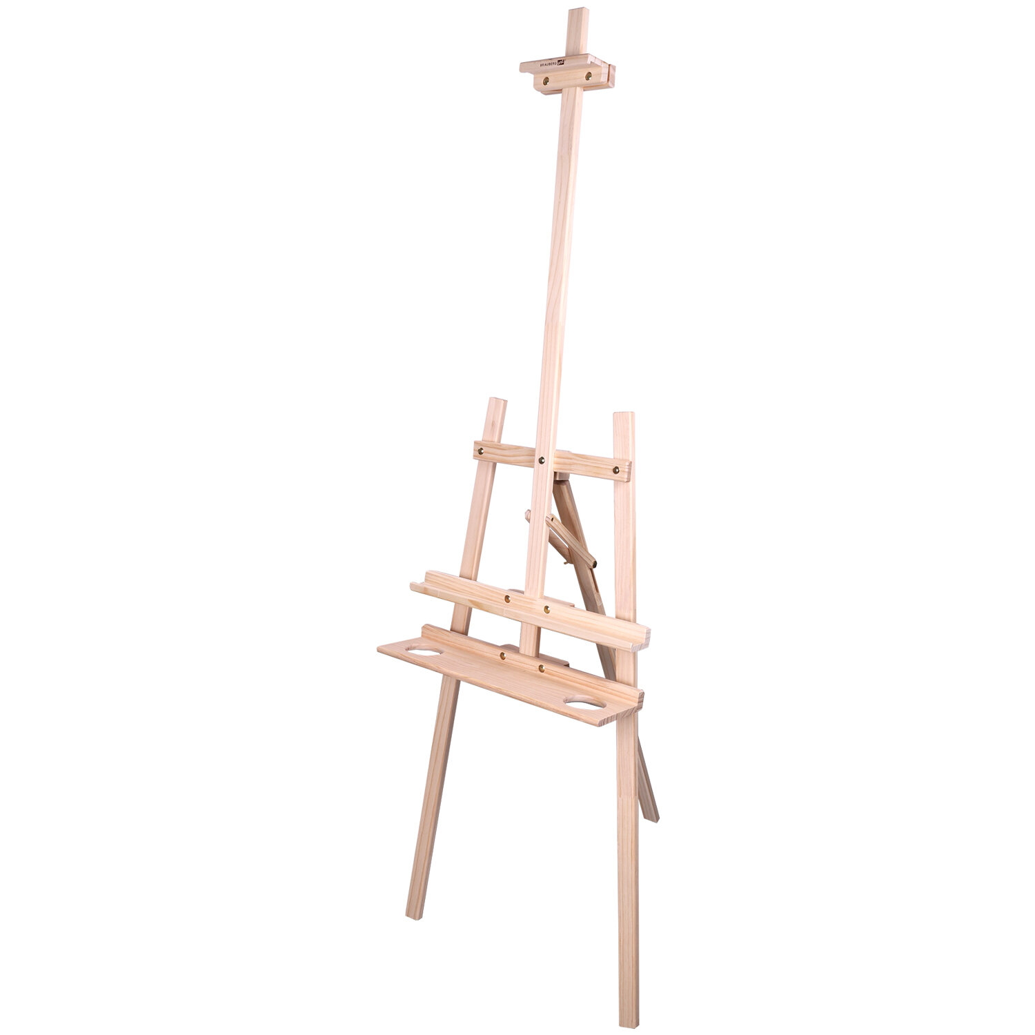 192261, Мольберт напольный из сосны Лира с полкой, 170х55х70 см, высота холста до 120 см, BRAUBERG ART CLASSIC, 192261
192261, Мольберт напольный из сосны Лира с полкой, 170х55х70 см, высота холста до 120 см, BRAUBERG ART CLASSIC, 192261