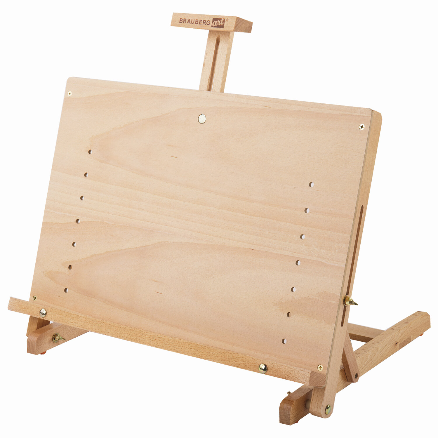 191756, Мольберт настольный BRAUBERG ART CLASSIC, регулируемый верхний держатель, 50х37х39 см, бук, 191756
191756, Мольберт настольный BRAUBERG ART CLASSIC, регулируемый верхний держатель, 50х37х39 см, бук, 191756