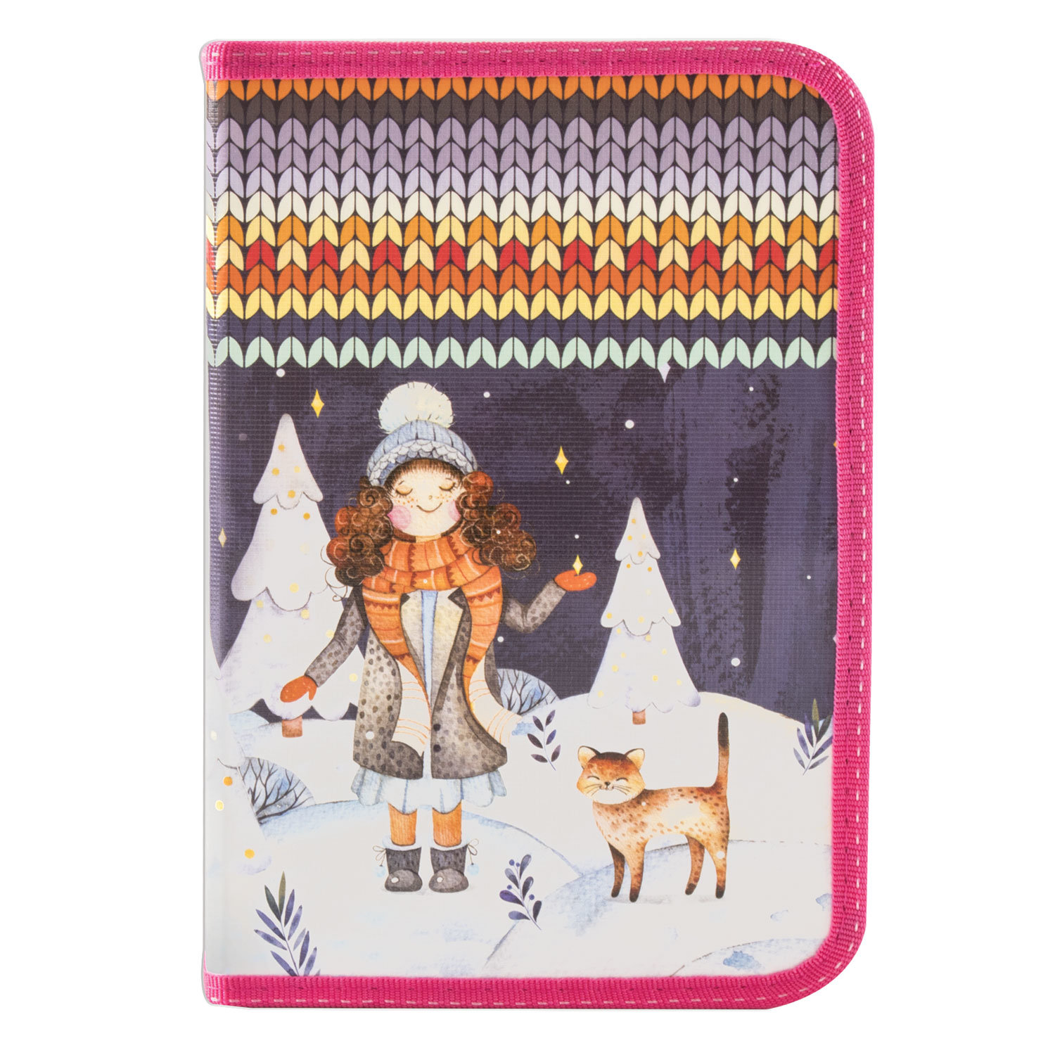 Пенал BRAUBERG, 1 отделение, 1 откидная планка, ламинированный картон, 19х13 см, Зима, 228253
Пенал BRAUBERG, 1 отделение, 1 откидная планка, ламинированный картон, 19х13 см, Зима, 228253