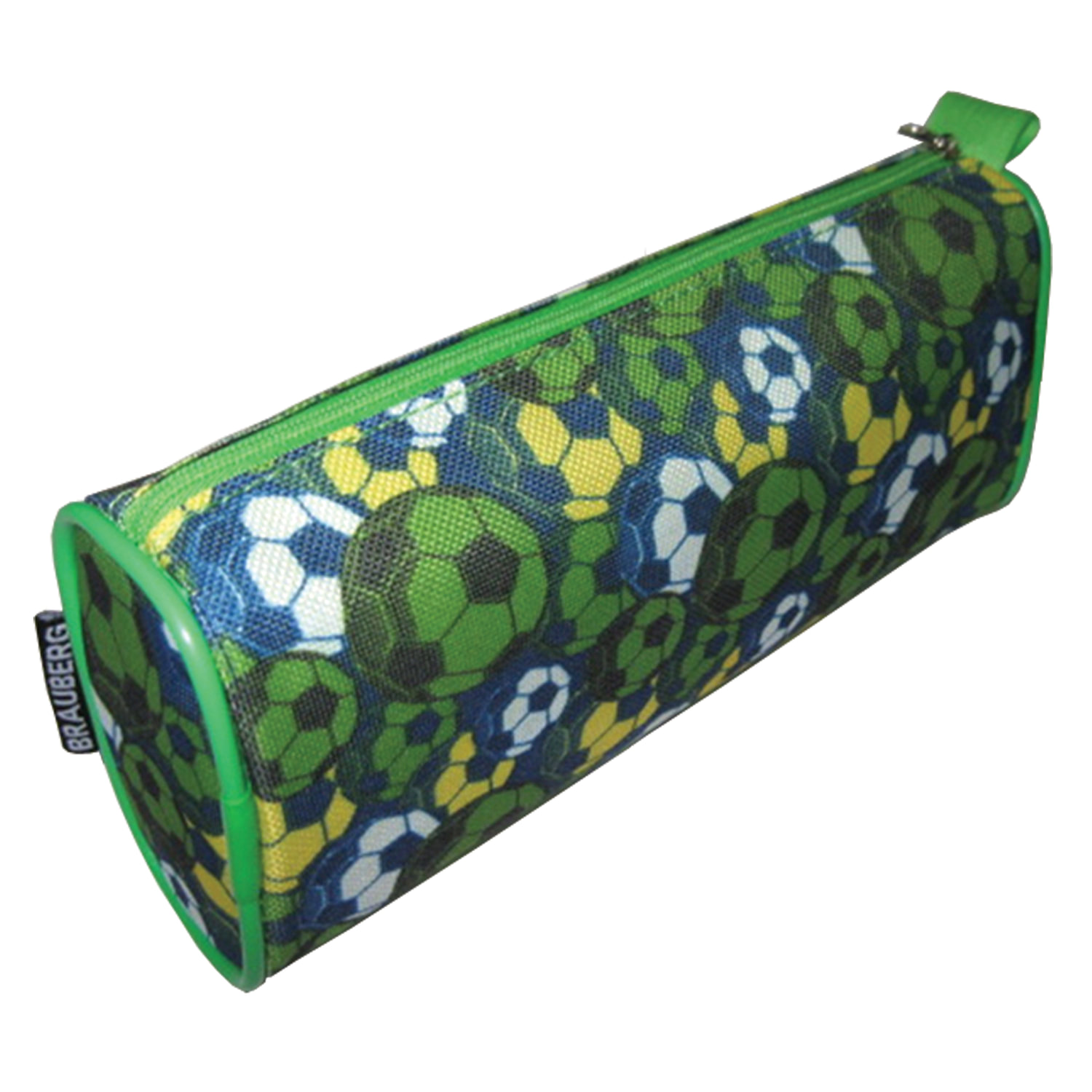 Пенал-косметичка BRAUBERG для учеников начальной школы, зеленый, футбольные мячи, 21х6х8 см, 223907
Пенал-косметичка BRAUBERG для учеников начальной школы, зеленый, футбольные мячи, 21х6х8 см, 223907