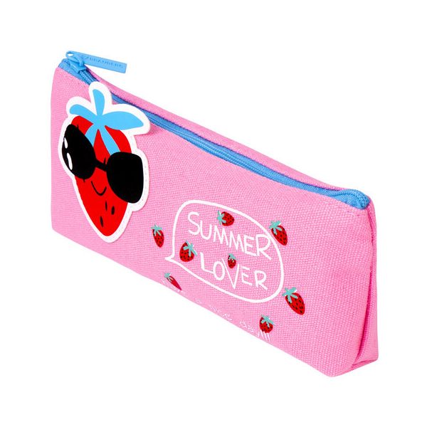 228998, Пенал-косметичка BRAUBERG, канвас с аппликацией, Cool Strawberry, 19*4*8 см
228998, Пенал-косметичка BRAUBERG, канвас с аппликацией, Cool Strawberry, 19*4*8 см