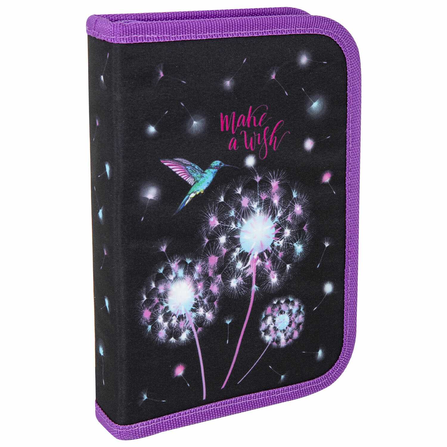 270713, Пенал BRAUBERG, 1 отделение, 1 откидная планка, полиэстер, 21х14 см, "Make a wish", 270713
270713, Пенал BRAUBERG, 1 отделение, 1 откидная планка, полиэстер, 21х14 см, "Make a wish", 270713