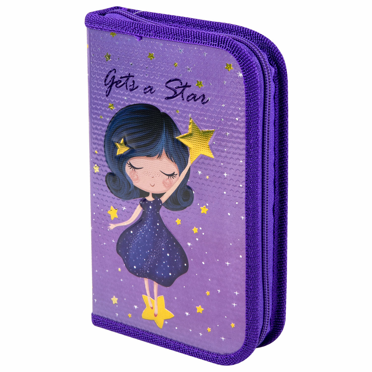 271104, Пенал ЮНЛАНДИЯ, 1 отделение, металлизированный картон, конгрев, 19х11 см, "New star", 271104
271104, Пенал ЮНЛАНДИЯ, 1 отделение, металлизированный картон, конгрев, 19х11 см, "New star", 271104