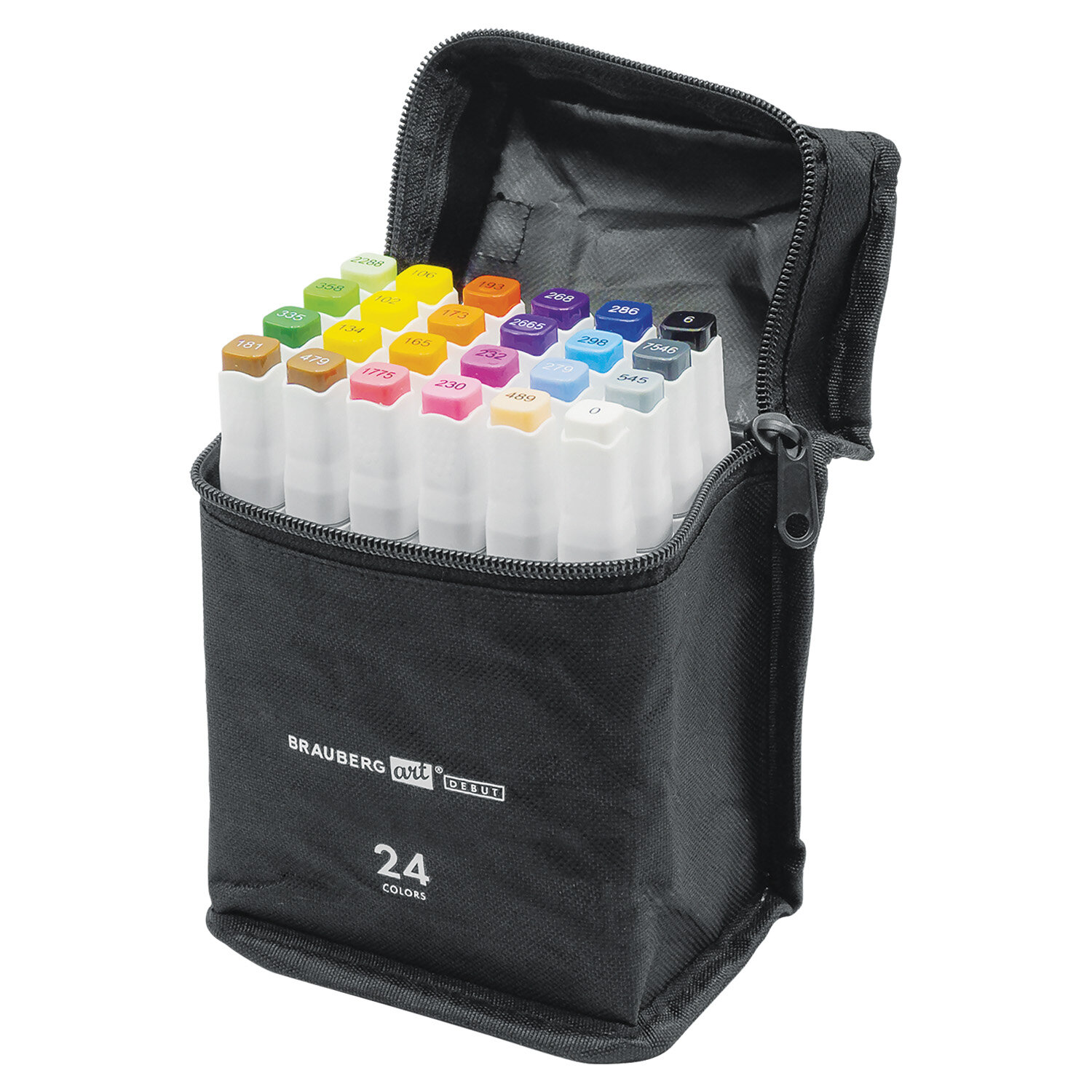 152140, Маркеры для скетчинга двусторонние BRAUBERG ART DEBUT "WHITE" НАБОР 24 шт., базовые цвета, 152140
152140, Маркеры для скетчинга двусторонние BRAUBERG ART DEBUT "WHITE" НАБОР 24 шт., базовые цвета, 152140