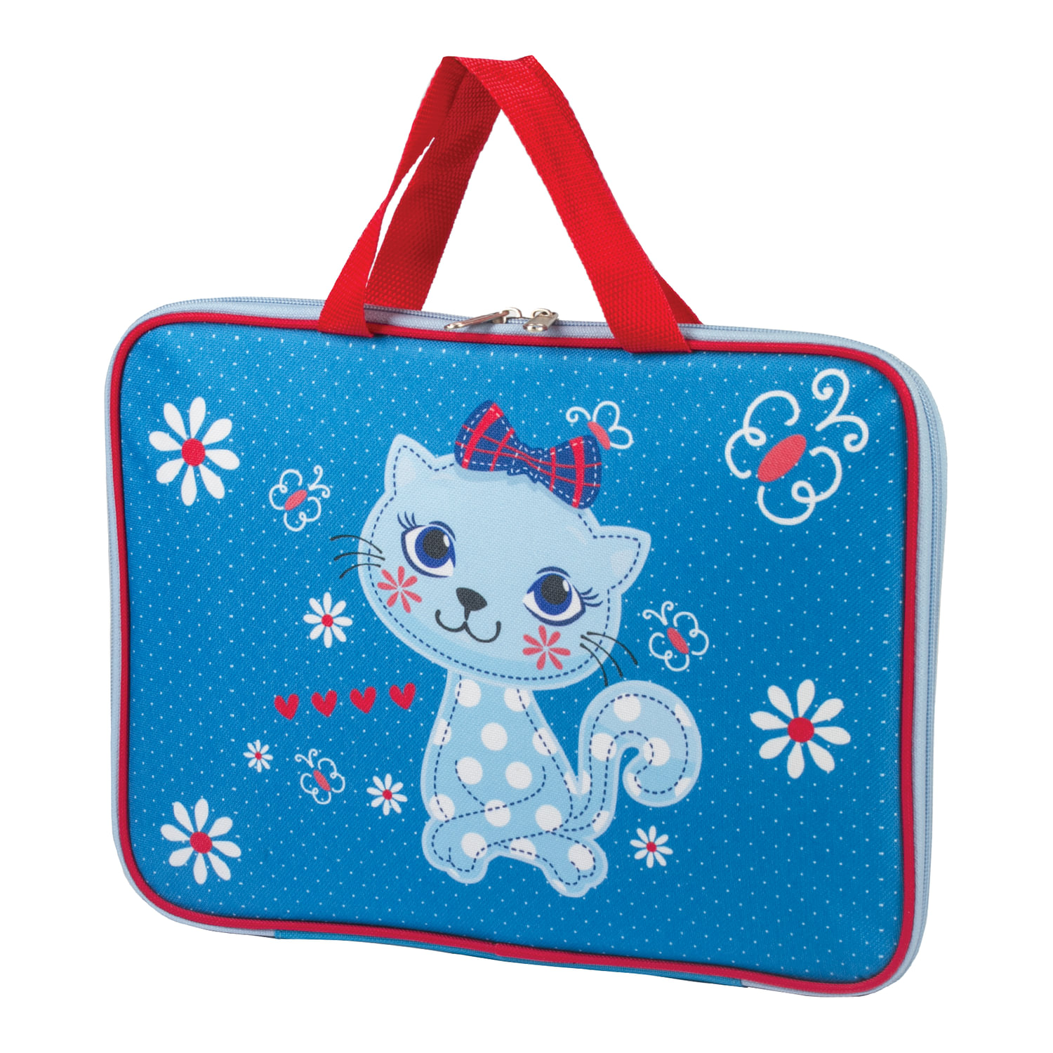 Папка на молнии с ручками BRAUBERG, А4, ткань, с подкладкой, сублимация, для девочек, Китти, 227080
Папка на молнии с ручками BRAUBERG, А4, ткань, с подкладкой, сублимация, для девочек, Китти, 227080