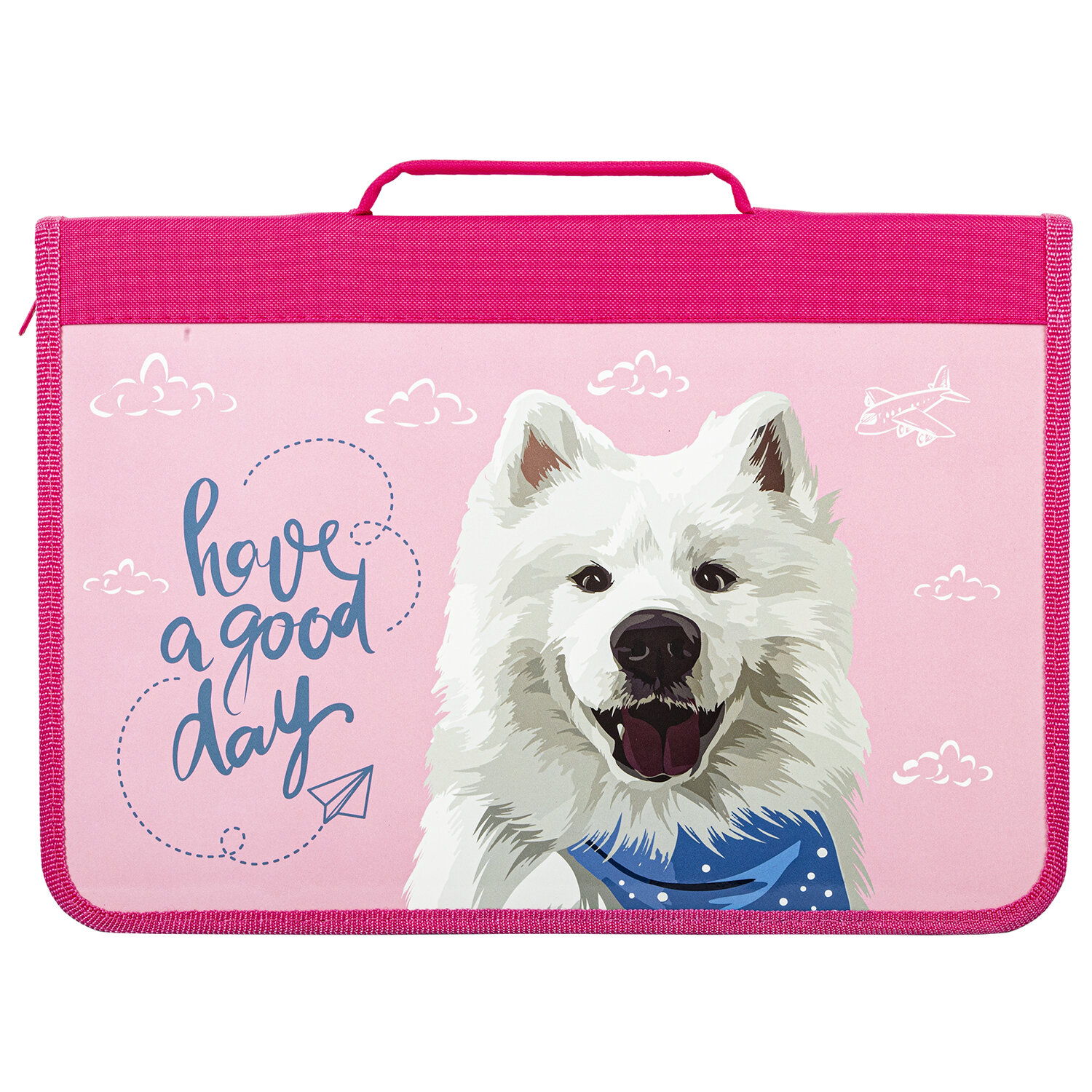 270989, Папка для труда на молнии BRAUBERG А4 с ручкой, 1 отделение, картон, органайзер, "Samoyed", 270989
270989, Папка для труда на молнии BRAUBERG А4 с ручкой, 1 отделение, картон, органайзер, "Samoyed", 270989