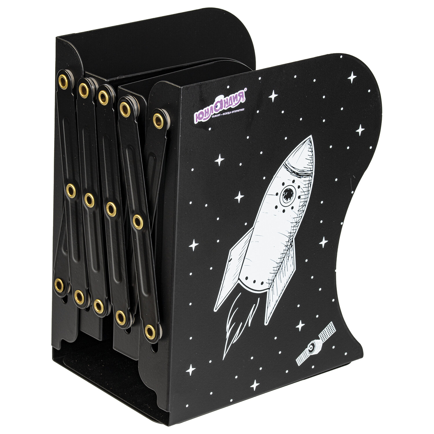 237901, Подставка-держатель для книг и учебников ЮНЛАНДИЯ "Space", раздвижная, металлическая, 237901
237901, Подставка-держатель для книг и учебников ЮНЛАНДИЯ "Space", раздвижная, металлическая, 237901